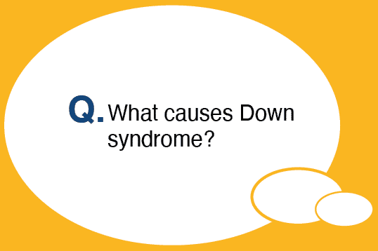 What causes Down syndrome